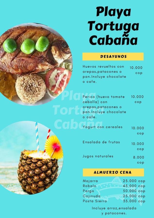 פלאיה בלנקה Playa Tortuga Cabana מראה חיצוני תמונה